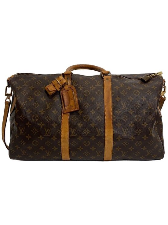 Louis Vuitton Handbags - LOUIS VUITTON Keepall Bandouliere Monogram Canvas Brown